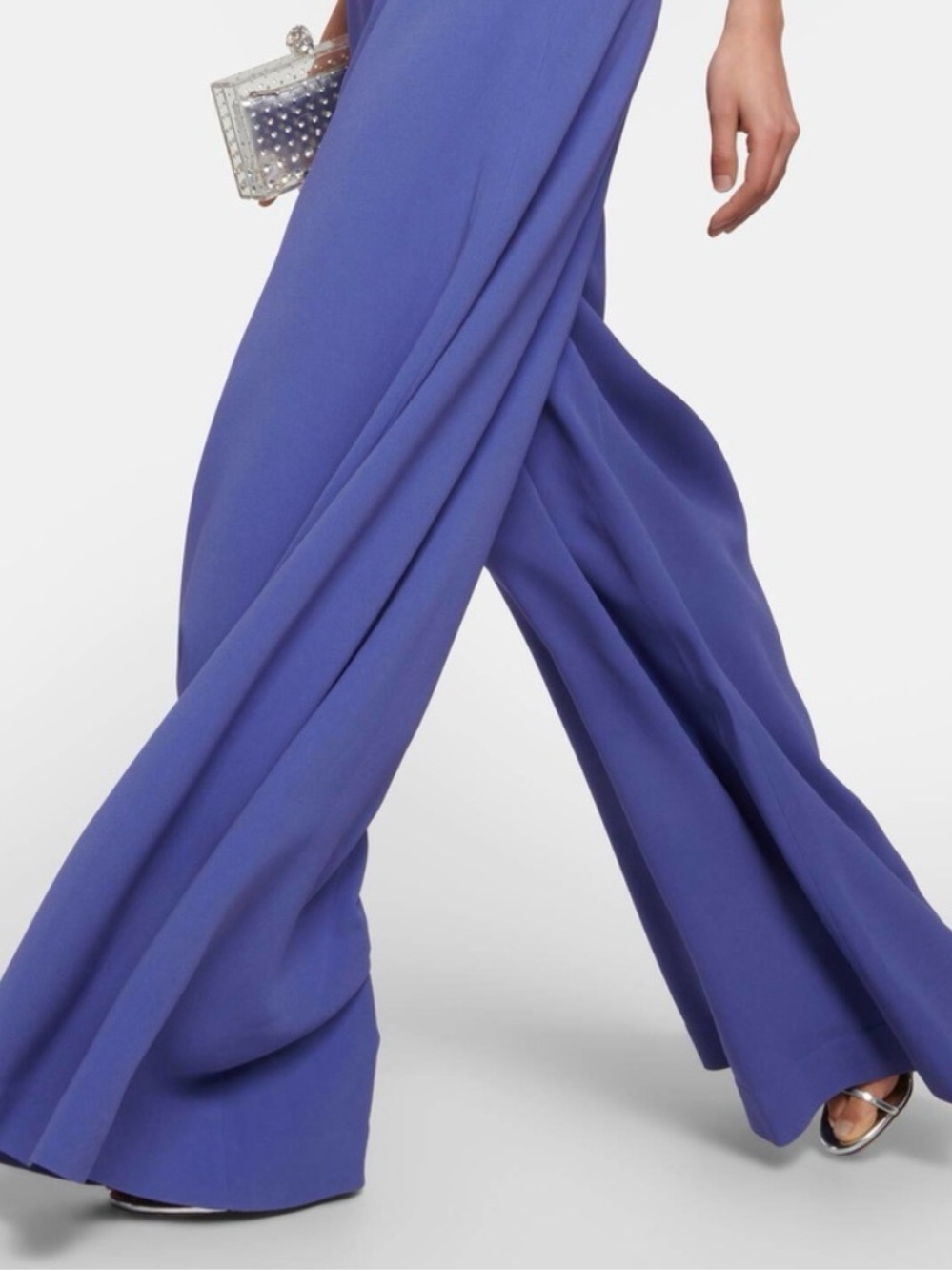 Elie Saab Crêpe jumpsuit - Picture 2 of 13